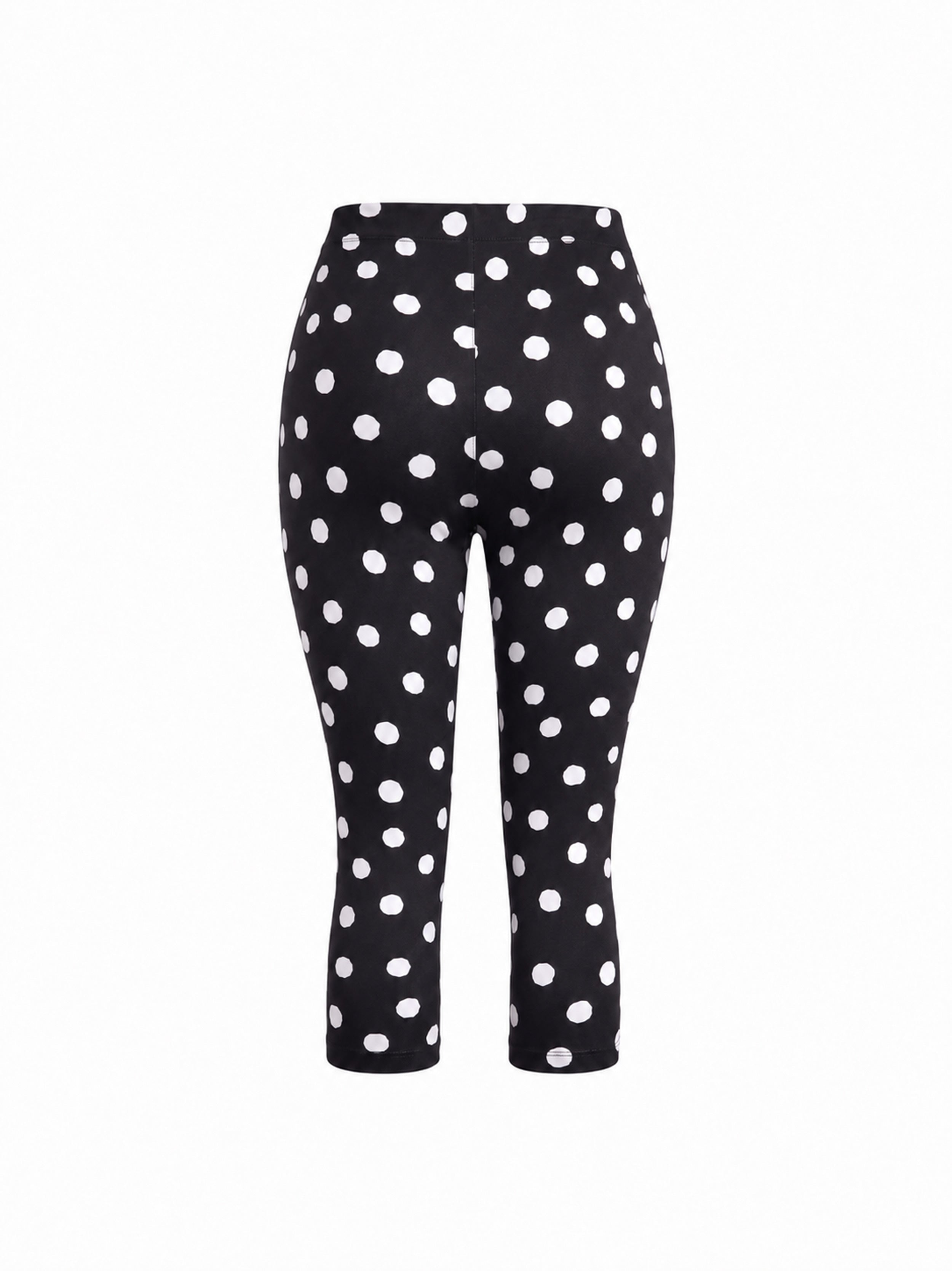 Polka Capri Pants